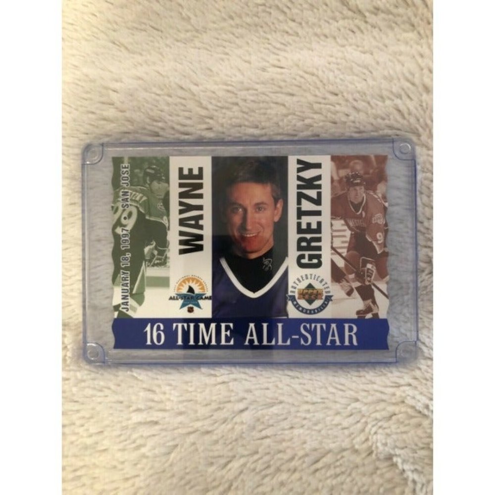 1996 Wayne Gretzky 16 Time All-Star Limited Edition Upper Deck Card #4991/5000